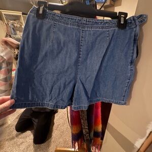 Denim Blue Women's Shorts